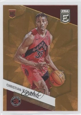 2022-23 Donruss Elite Rookies Orange Christian Koloko #239 Rookie RC - Image 1 of 2