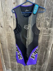Vintage Fox Racing Hurricane Wetsuit L 1-Piece Water Sports Jet Ski 70° w/ Tag - Picture 1 of 13
