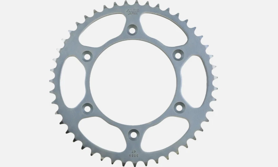 Sunstar 钢制后链轮 47T 适用于 1983 - 2007 年本田 CR125R 2-355947 — 第 1/1 张图片