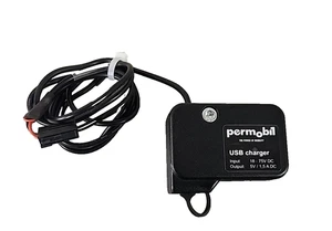 Cargador USB Permobil 5V 1,5A 324869 para sillas de ruedas eléctricas Permobil R-Net - Imagen 1 de 5