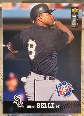 1997 Upper Deck Collector's Choice Albert Belle #76 Chicago White Sox - Image 1 of 2