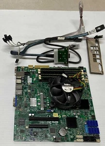Supermicro X10SL7-F LGA 1150 Server Motherboard w/ Heat Sink, Memories &IO Shiel - Picture 1 of 1
