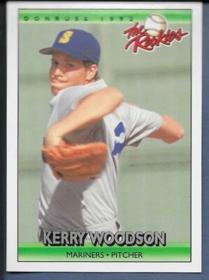 1992 Donruss Baseball The Rookies #127 Kerry Woodson - Image 1 of 2