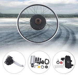Bicicletta elettrica 28 pollici 48V 1500W e-bike ruota posteriore kit conversione ebike LCD motore kit - Foto 1 di 22