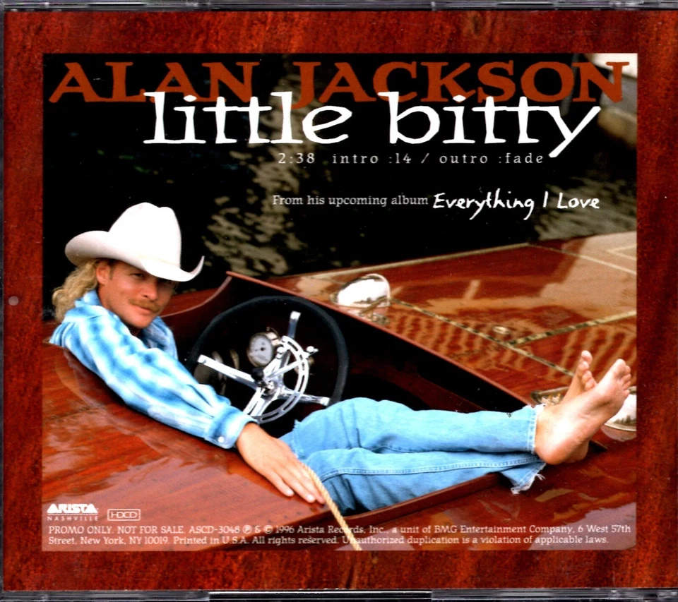 Alan Jackson - Little Bitty - PROMO CD Single - Image 1 of 1