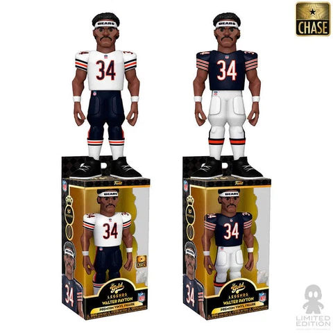 Walter Payton Chicago Bears Funko Gold Legends Vinyl Figure NFL Football Cover