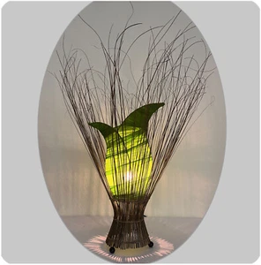 Decorative Light Mood Light Floor Lamp Table Lamp Bali TULIP - Picture 1 of 23