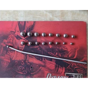 Saxophone Flute Repairing Tool Kit Part w/ Dent Rods & 18 Balls Fast Ship NEW - Picture 1 of 3