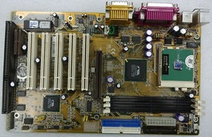 Shuttle AV18 Motherboard Appolo PRO+ Socket 370 + 866MHz CPU - Picture 1 of 3