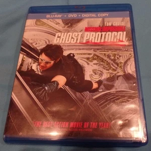 Ghost Protocol , Mission Impossible, Tom Cruise (Blu-ray/DVD, 2012, 2-Disc Set) - Picture 1 of 4
