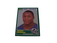Barry Sanders Score Card #257 Rookie Card