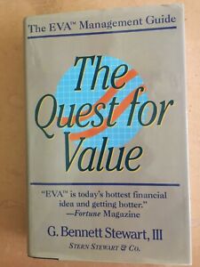 The Quest for Value: A Guide for Senior Managers by Stewart, G.Bennett Hardback