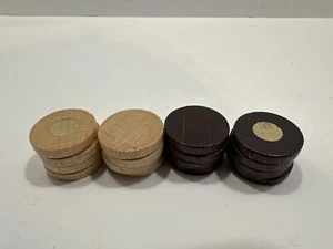 Piezas de madera de repuesto vintage para juego de mesa Milton Bradley Otelo - Imagen 1 de 2