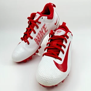 NIKE Alpha Huarache Siete Botín Lacrosse LAX Fútbol Juvenil 3 Blanco Rojo BQ4181-107 - Imagen 1 de 15