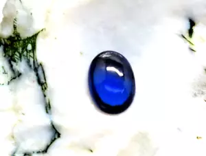 Loose Gemstone Ring Size Sapphire Pendant Blue Sapphire 3.75 Ct Cabochon Cut - Picture 1 of 9
