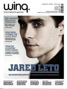 WINQ Luxury Lifestyle for Gay Men 3-4/2014 JARED LETO Boy George CHRIS MEARS New - Picture 1 of 9