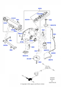 Land Rover, differential mount bolt, LR039049 - Picture 1 of 2