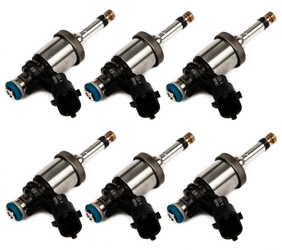 Juego de 6 inyectores de combustible ACDelco para Cadillac CTS LLT RWD 08-11 Foto 1 de 1