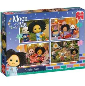 Children's/Kids Moon And Me Floor Jigsaw Toy Puzzle set of 4 Jumbo Size Pieces - Picture 1 of 6