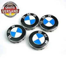 4x BMW Nabendeckel 68mm Nabenkappen Felgenkappen E60 E66 E70 E83 E90 F10 F30 usw