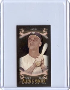 2021 Topps Allen and Ginter X Mini Black #235 Roger Maris - Picture 1 of 1