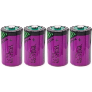 4-Pack Tadiran TL-5902 3.6V 1/2 AA TSXPLP01 Battery For SCHNEIDER PLC - Picture 1 of 6