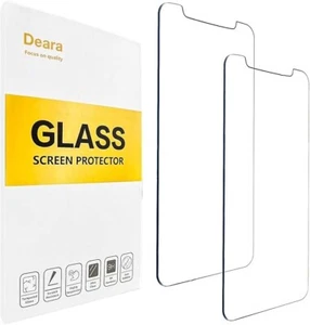 Deara ArmorPro 9H+ Tempered Glass Privacy Screen Protector for iPhone 12/iPhone - Picture 1 of 8