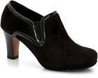 Clarks Chorus Rhyme Ladies Black Suede Leather/Manmade Shoes UK 4.5 D EUR 37.5. 