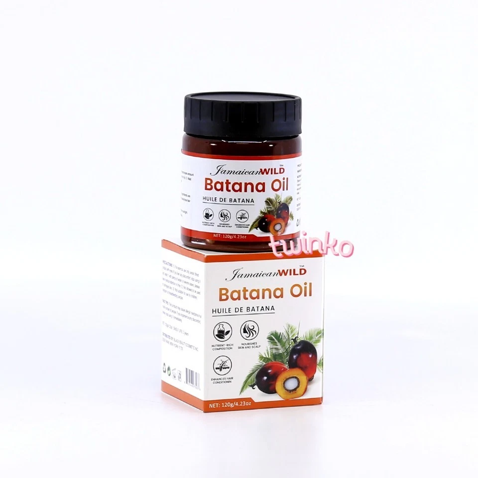 ACEITE DE BOTANA SILVESTRE JAMAICANA 120 g/4,23 oz-haile de batana-reparación cabello dañado Foto 1 de 1