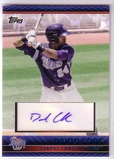 2010 Topps Pro Debut Prospect Autographs Blue #DC David Cook /199 