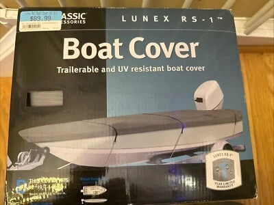 Accesorios clásicos cubierta de barco Lunex RS-1 remolcable resistente a los rayos UV 17-19 ft  Foto 1 de 4
