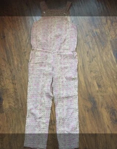 BONPOINT girls cotton jumpsuit romper, 6 - Picture 1 of 7