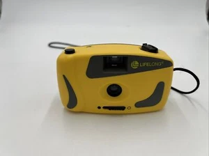 LIFELONG Yellow Plastic 35mm Fixed Focus Film Camera TESTED & WORKING - Picture 1 of 3