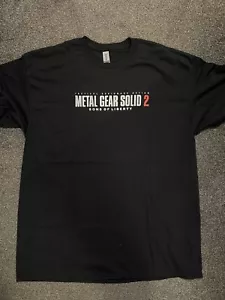 Metal Gear Solid 2 - Camiseta - Varias Tallas PlayStation PS2 Videojuego Retro - Imagen 1 de 4