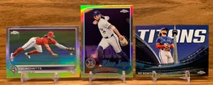BO BICHETTE Titans + 1989 Refractor 3 Card LOT | 2023 Topps Chrome BLUE JAYS - Bild 1 von 2