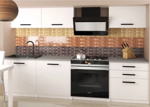 Küchenschrank Set Möbelsets Unterschränke Hochschrank Hängeschrank Küchen 180 cm - Bild 1 von 7