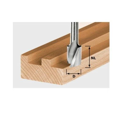 Festool Spiralnutfräser Nutfräser Fräser HW Spi S8 D10/30 Hartholz 490980 - Bild 1 von 4