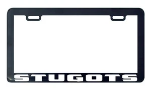 Stugots Tony The Sopranos Italian license plate frame holder tag - Picture 1 of 3