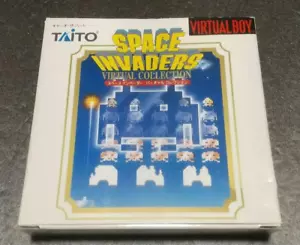 Space Invaders Virtual Collection Nintendo Virtual Boy VB Game Software with Box - Picture 1 of 12