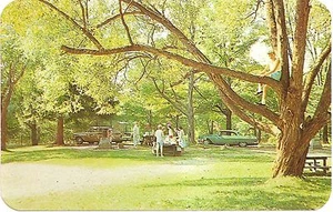 Erwin Park - Boonville, NY New York Unposted Chrome Postcard - Picture 1 of 2