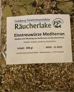 Einstreuwürze, Räucherzusatz, Räuchergewürz, Räuchern, Kräuter Gewürze Mediteran - Bild 1 von 2