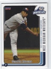 2015 West Michigan Whitecaps Champions (Class A-Detroit Tigers) Gerson Moreno