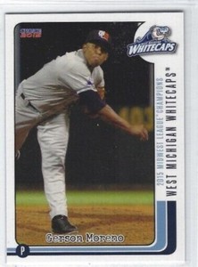 2015 West Michigan Whitecaps Champions (Class A-Detroit Tigers) Gerson Moreno