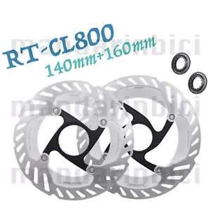 NUOVO rotore freno a disco blocco centrale Shimano Ultegra/GRX RT-CL800 140 mm o 160 mm 2 pz - Foto 1 di 1