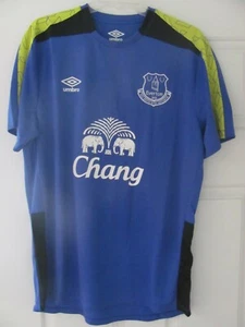 Everton F.C. Camiseta de Entrenamiento Umbro Talla M Azul EPL Fútbol Fútbol - Imagen 1 de 6