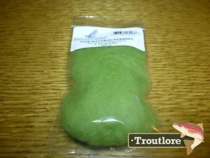 NATURES SPIRIT OLIVE FINE NATURAL DUBBING NEW FLY TYING MATERIAL - Picture 1 of 5