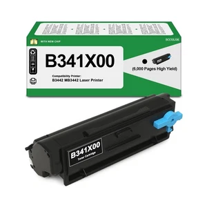 B341X00 Toner Cartridges High Yield Compatible B341X00 Black Toner Cartridge ... - Afbeelding 1 van 7