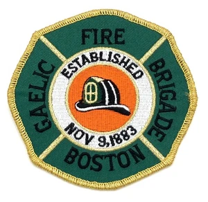 Boston Gaelic Fire Brigade Patch - Picture 1 of 1