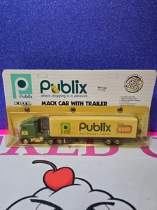 1989 Vintage Ertl ( Publix ) Toy Semi-tractor Trailer Truck 1/64 Scale - Picture 1 of 10