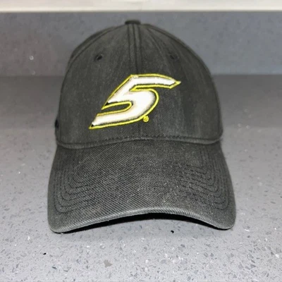 Vintage NASCAR Texas Terry Labonte #5 Black L/XL Cap Hat Chase Authentics - Image 1 of 4
